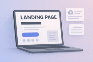 Inovar Site Landing Page